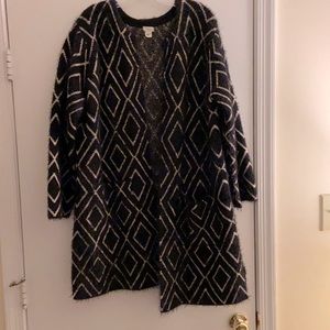 A statement piece! A sweater/jacket by Hoss from Anthropologie